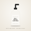 Aloe + Glycerin Everyday Lotion Base bulk base, white label ready