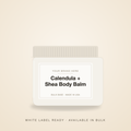Calendula + Shea Comfort Body Balm bulk base, white label ready
