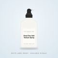 Dead Sea Salt Texture Spray bulk base, white label ready
