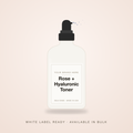 Rose + Hyaluronic Hydrating Toner bulk base, white label ready
