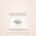 Vitamin C + Sea Buckthorn Brightening Cream bulk base, white label ready